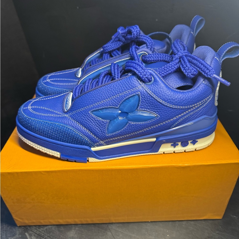 Louis Vuitton skate Blue Men's Shoes - Picture 3 of 6